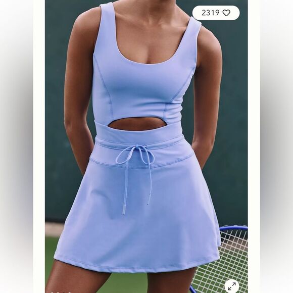 L*Space Blue Mini Dress - Picture 2 of 16